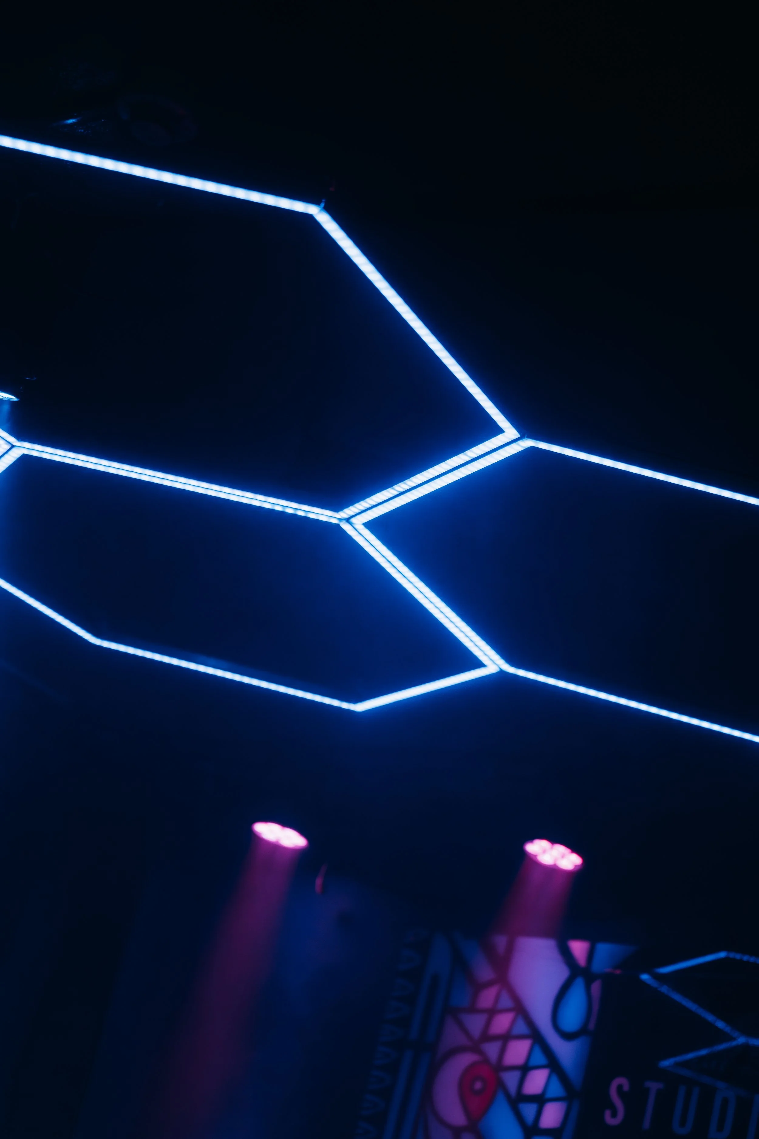Avond in de club bij Café Studio