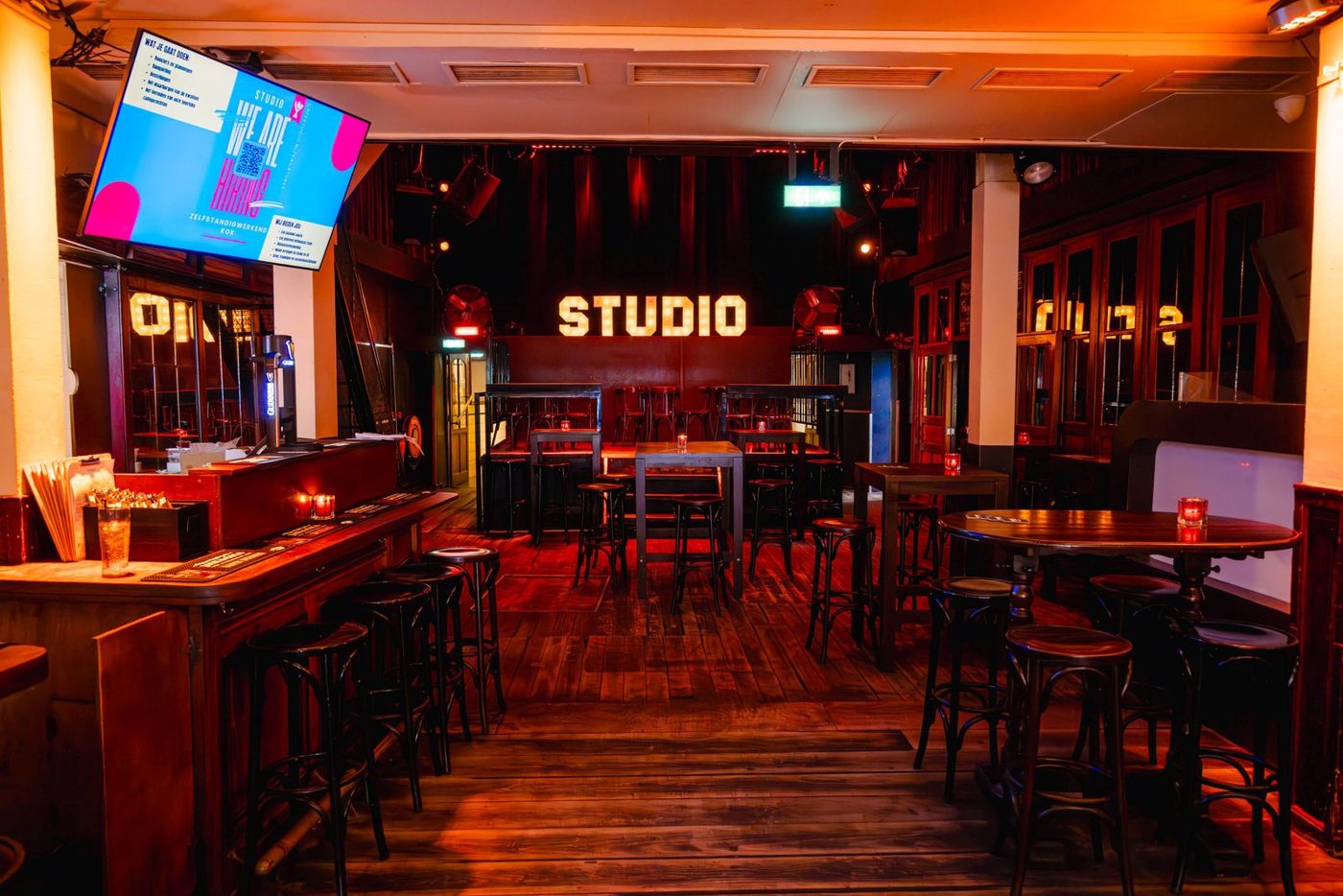 Studio Theater aan de Grote Markt in Haarlem